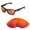 Fire Red Mirror Coated - Polarized, variant on Walleva Ice Blue Polarized Replacement Lenses for Oakley Jupiter Sunglasses
