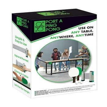 As Seen On TV Porta Ping Pong, Portable op Ping Pong Set, Multicolor