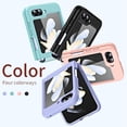 thumbnail image 4 of Compatible with Samsung Galaxy Z Flip 6 Case with Hinge Protection, Slim Hard PC Cute Women Men Retractable Anti-Scratch Shockproof Cover Case for Samsung Galaxy Z Flip6. QLD-Green, 4 of 10