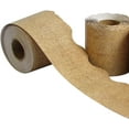 thumbnail image 6 of Liho 65ft Burlap Scalloped Bulletin Board Border Trim, Classroom Decor, Brown, Paper, Educational Occasion, Rustic Classic Style A605, 6 of 7