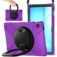 thumbnail image 1 of Funda para Samsung Galaxy Tab S10 FE+ Plus de 13,1 pulgadas, modelo 2025 (X620/X626B), funda de silicona resistente con asa, soporte de 360 ​​grados, correa y soporte para S Pen., 1 of 9
