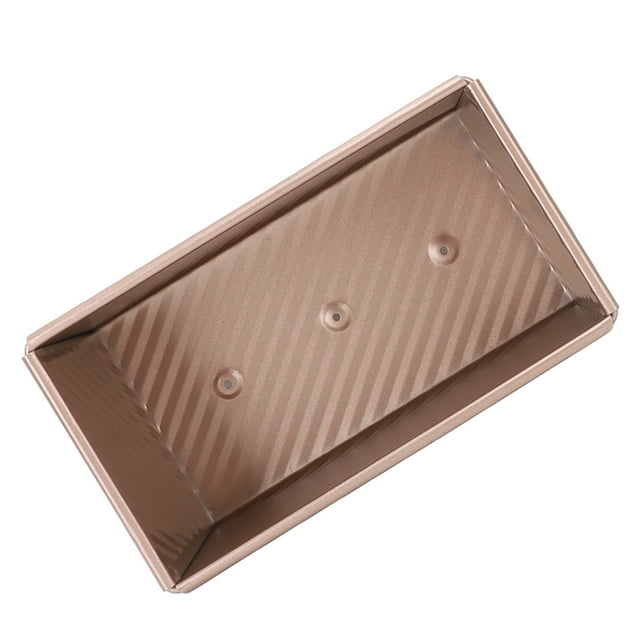 Carbon Steel Bread Pan with Even Heat Distribution, Non Stick Coating,Box Bakeware for Baking Bread, Toasts, Cakes