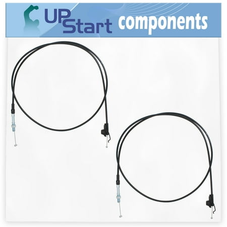 

2-Pack 532431649 Control Cable Replacement for Husqvarna 38045 (380451) (2012-01) Lawn Mower: Consumer Walk Behind - Compatible with 431649 Cable