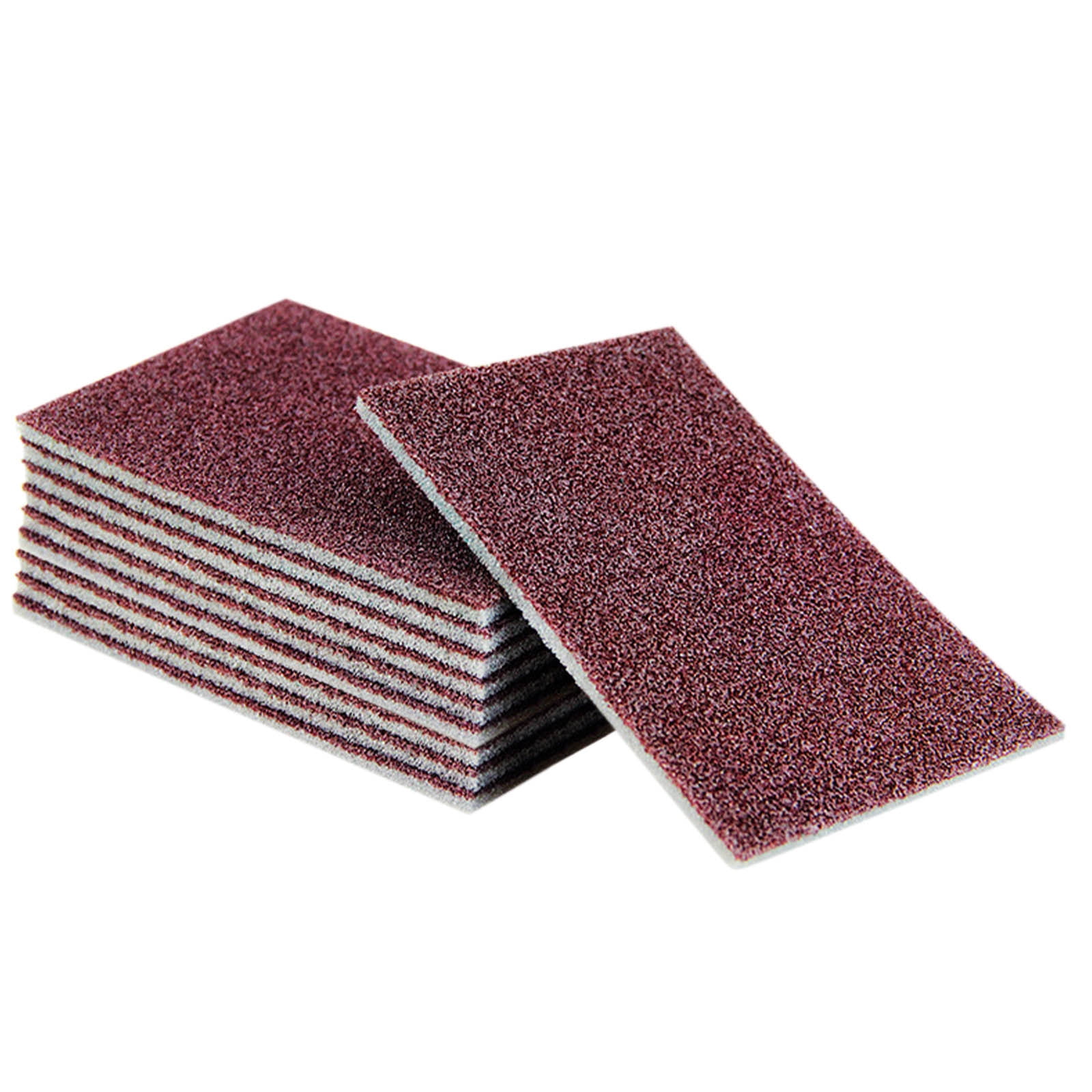 EGNMCR 10PCS Carborundum Sponge Emery Sponges For Quickly Cleans Cleaning Sponge Kitchen Cleaning Tool 13.5*9*0.5CM Cleaning Sponge