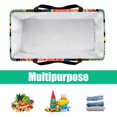 thumbnail image 5 of Cactus Large Capacity Reusable Foldable Oxford Cloth Grocery Bags for Storage Bins, Grocery Baskets, and Picnic Baskets, 5 of 7