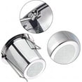 thumbnail image 3 of Tea Infuser Stainless Steel, Large Capacity Tea Strainer with Folding Double Handles, Extra Fine Mesh and Large Capacity Tea Infusers, to Steep Tea and Coffee, Hanging On Teapots, Mugs(Silver), 3 of 8