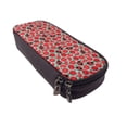 thumbnail image 6 of Lsque Cute Tomato Printed Big Capacity PU Leather Pencil Case Large Pencil Pouch Stationery Pen Bag Pencil Holder for Teen, 6 of 6