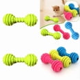 thumbnail image 6 of Heavyweight Rubber Dog Chew Toys for Aggressive Chewers Long-Lasting Rugged Chew Toys Pet Teething Toys for Teeth Cleaning and Mental Stimulation, 4.72 inch, Green, 6 of 9