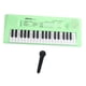 thumbnail image 3 of Piano digital para niños, portátil, musical, para fiestas y cumpleaños Verde, 3 of 9