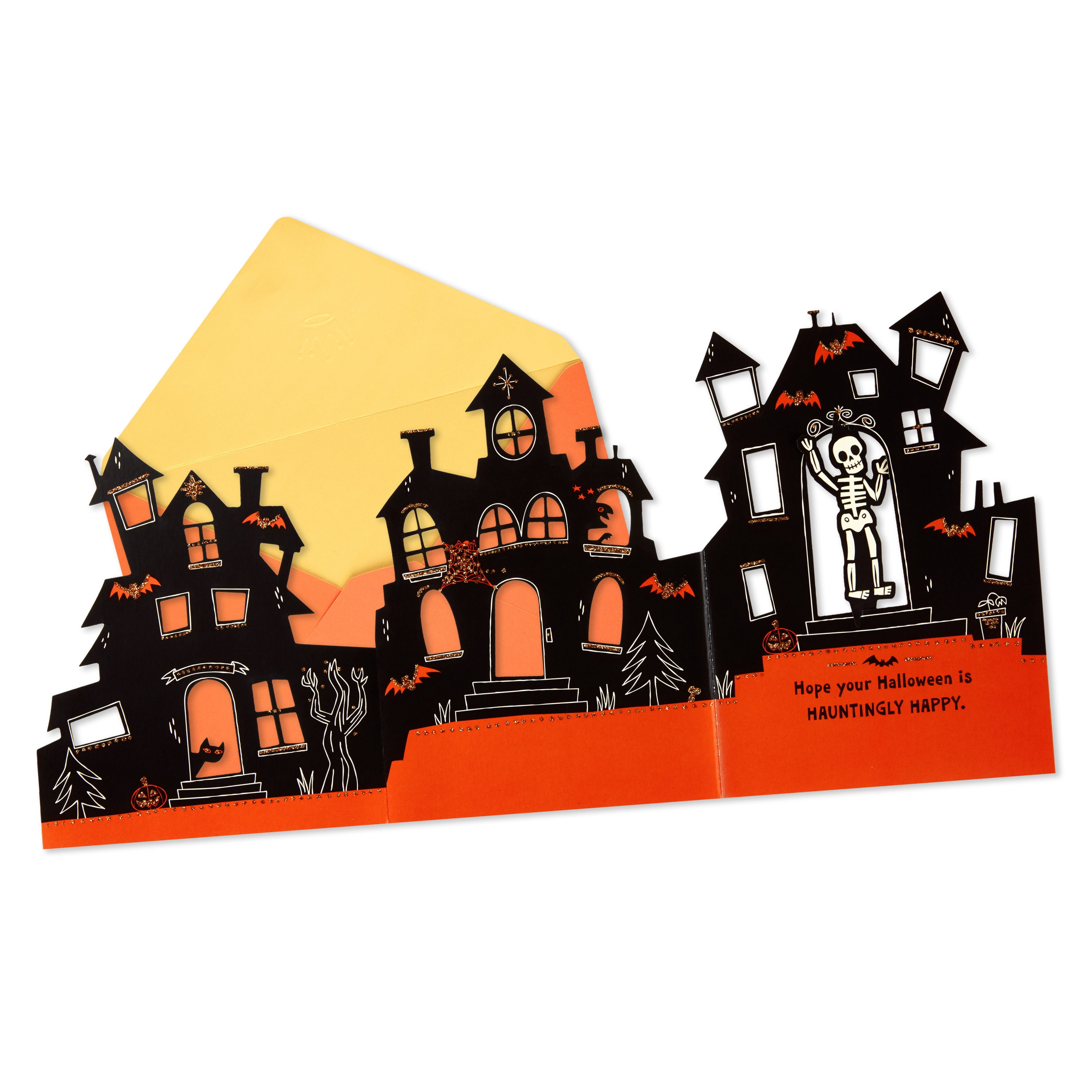HMK Greeting Card HLWN HNTDHS
