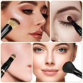 thumbnail image 4 of Travel Makeup Brushes with Case, 4 in 1 Makeup Brush Set, Powder Brush, Foundation/Blush Brush, Eyeshadow Brush, Concealer Brush, Double Ended Makeup, 4 of 4
