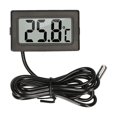 thumbnail image 2 of Aquarium , Fish Tank Temperature Gauge, LCD  for Refrigerator, Reptile Incubator, Greenhouse With Probe, Real Time Monitor, Marine, Fast Measuring, 2 of 7