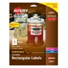 Avery Removable Durable Labels, Removable Adhesive, Rectangle, 3-1/2" x 4-3/4", 32 Labels (22827)