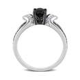 thumbnail image 4 of Everly Women's Diamond Sterling Silver Engagement Ring, 4 of 7