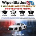 thumbnail image 2 of 2017 Audi R8 Beam Wiper Blades Wipers w/2yr Warranty (Set of 2), 2 of 4