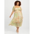 thumbnail image 5 of Jessica Simpson Women's Plus Emmory Tiered Maxi Dress, Sizes 0X-4X, 5 of 6