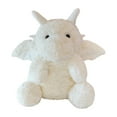 thumbnail image 2 of STARTIST Dragon Stuffed Animal Plush Toy, Dragon Plush Toys with Wing, Soft Cartoon Flying Dragon Pillow Doll Gifts for Baby White, 2 of 8