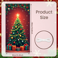 thumbnail image 4 of Festive Design Christmas Banner Holiday Tree Decoration for Party Celebration Indoor Winter, 4 of 9
