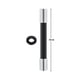 thumbnail image 2 of Grifo aireador cabezal rociador fregadero de cocina boquilla grifo extensión para rosca externa-interna (negro, 30 cm), 2 of 5