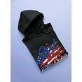 thumbnail image 3 of God Bless America Hoodie Women -Image by Shutterstock, Female Medium, 3 of 4