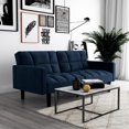 thumbnail image 2 of Harper Convertible Sofa Sleeper Futon with Arms, 2 of 9