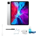 thumbnail image 1 of Apple Paquete de iPad Pro de 12,9" (Principios de 2020, 256 GB, Solo Wi-Fi, Plateado) con Adaptador Universal y Más, 1 of 9
