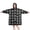 Black White Skull, variant on Wearable Oversized Blanket,Red Skull Flower Cross Pattern Wearable Blanket Hoodie for Adults,Cozy Hooded Blankets with Super Pockets,Super Warm Fuzzy Pullover for Women & Men