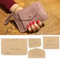 thumbnail image 4 of Diy Wallet Template, Hand-Made Wallet Template, Transparent Convenient Firm For Classmates Friends, 4 of 8
