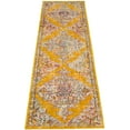 thumbnail image 2 of eCarpetGallery Runner Rug for Hallway, Kitchen, Entryway, 2'7" x 10'0", Dark Gold, Yellow, Rainbow, 2 of 9