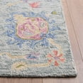thumbnail image 4 of Safavieh Metro Roland Floral Area Rug, Blue/Ivory, 5' x 8', 4 of 11