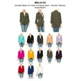 thumbnail image 7 of Women's Versatile Blazer for Work Casual Wear Ruched SleevesSingle Button, 7 of 7