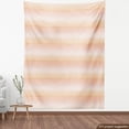 thumbnail image 4 of Ambesonne Abstract Fabric by the Yard Upholstery, Pastel Peachy Triangles, 5 Yards, Pale Peach Rose, 4 of 5