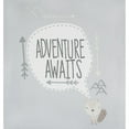 thumbnail image 3 of Gerber Organic Changing Pad Cover, Adventure Awaits, 3 of 5