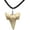 16” Black – Extra Small, variant on Natural Shark Tooth Necklace for Men, Genuine Fossil Shark Teeth Jewelry, Cool Beach Necklaces, Beachy Surfer Necklace for Women