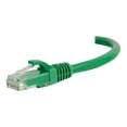 thumbnail image 2 of C2G 1ft Cat6 Snagless Unshielded (UTP) Ethernet Network Patch Cable - Green - Patch cable - RJ-45 (M) to RJ-45 (M) - 1 ft - CAT 6 - molded, snagless, stranded - green, 2 of 7