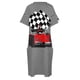 thumbnail image 4 of Red Race Car with Checkered Flag Loose Pocket Dress elegant dresses for women Women dresses summer dress, 4 of 6