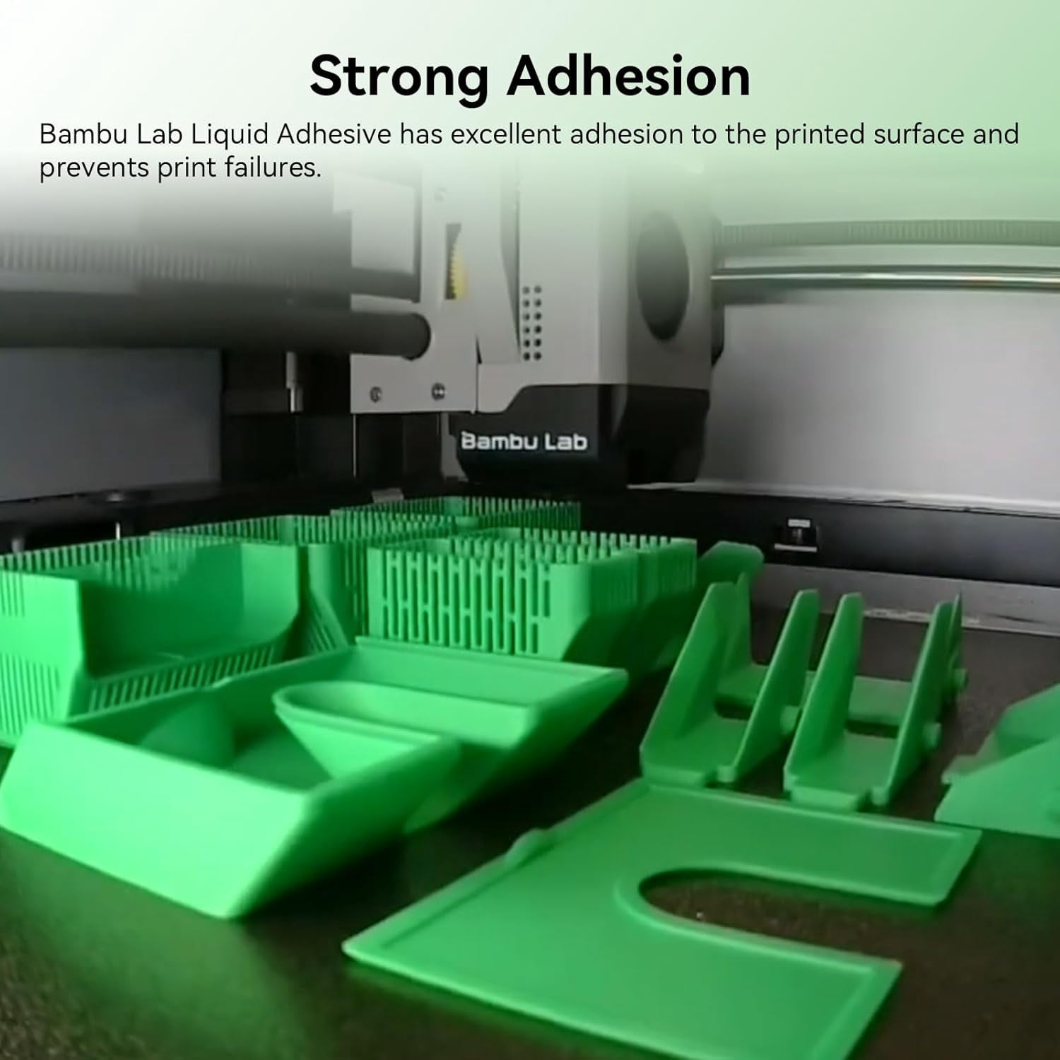 Compatible with Bambu Lab 3D Printer Adhesive Glue,Strong Grip Reduce Warping for lab A1/A1 Mini/P1/X1 PLA/ABS/PETG/PC/PA/TPU Filament 60ML