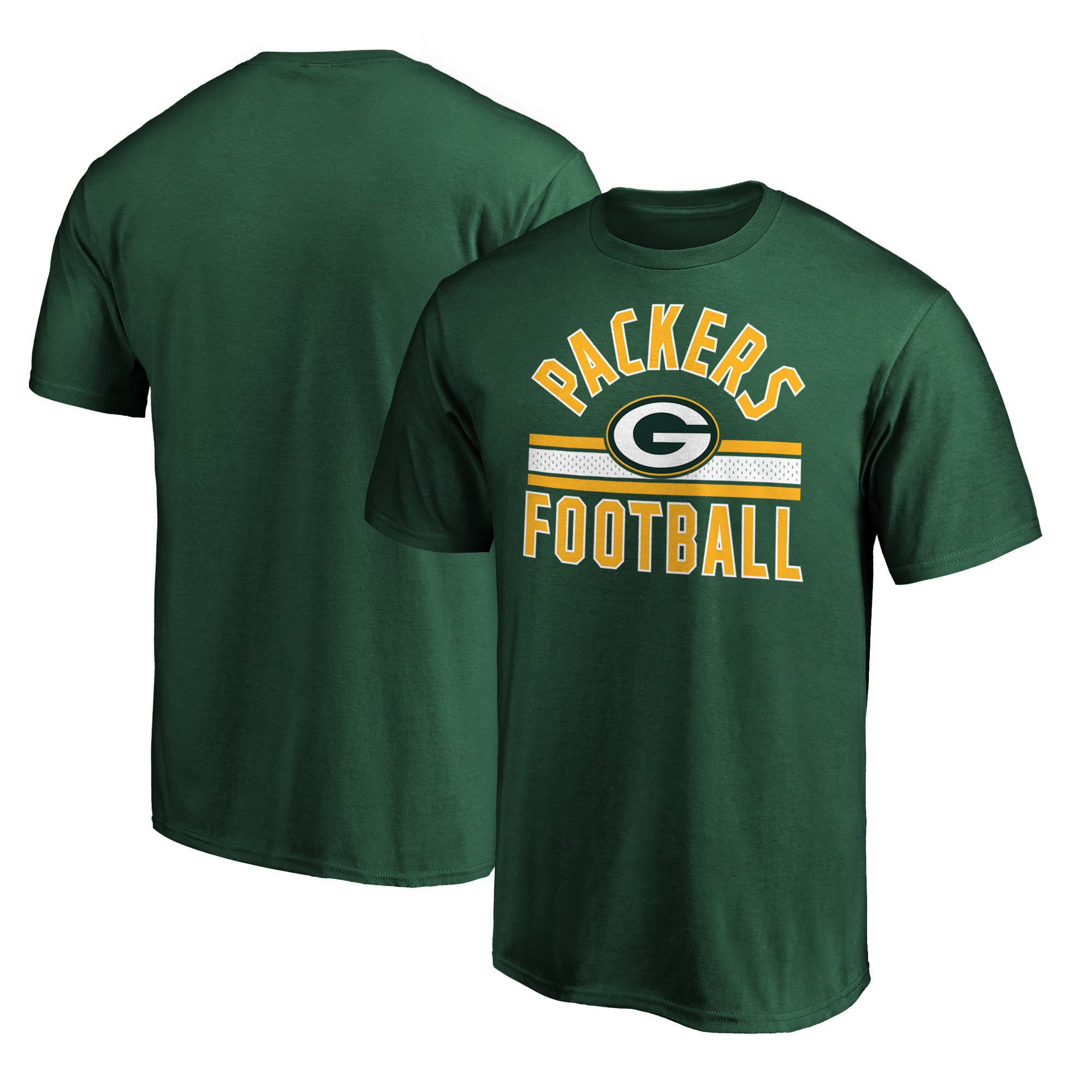 Green Bay Packers Fanatics Branded Standard Arc T-Shirt - Green