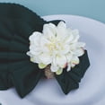 thumbnail image 3 of CNKOO Pack Of 6 Apkin Buckle Napkin Button Artificial Flowers Garland Hemp Rope Table Decor Handmade Handicraft Serviette Buckles Holder, 3 of 12