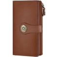 thumbnail image 1 of Cartera Travelambo de piel RFID de gran capacidad para mujer, 1 of 7