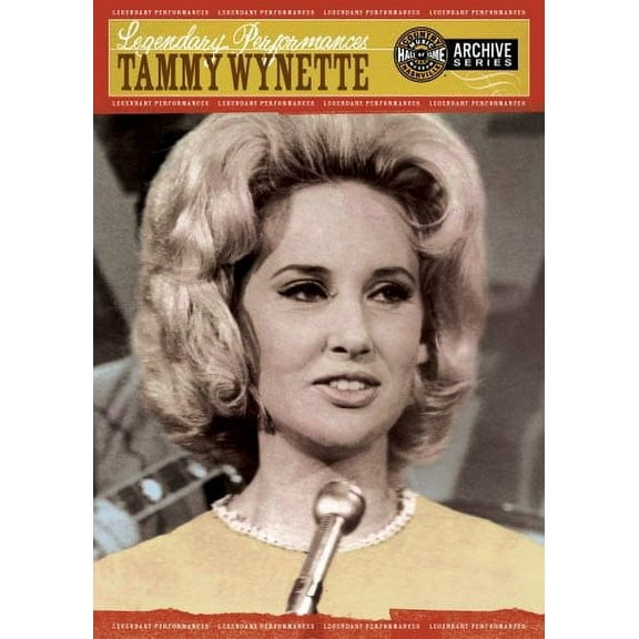Tammy Wynette: Legendary Performances (DVD), Shout Factory, Music & Performance