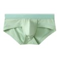 thumbnail image 1 of Calzoncillos de algodón puro para hombre, transpirables, con forma de U, con bolsa grande, cintura baja, sexys, para jóvenes, 1 of 2