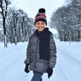 thumbnail image 5 of Polarwear Boys Hat,Scarf & Glove Set-Kids Cold Weather Winter Accessories-Childrens 3 Pc Beanie Set-Big Boys Hat Scarves Sets, 5 of 5