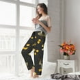 thumbnail image 5 of Pofeuu Bumblebee Print Women's Fashion Pajama Pants with Pockets Comfy Drawstring Sleep Lounge Bottoms-Medium, 5 of 6
