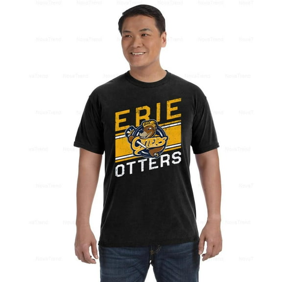 Erie Otters Comfort Color T-Shirt Victory Hockey Team Fan Graphic Style, Unisex, up to size 4XL