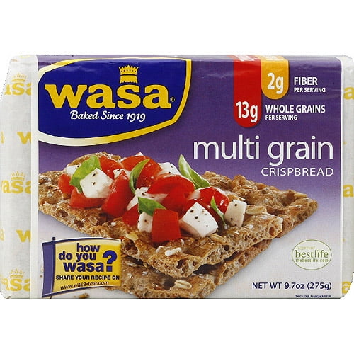 Wasa Multi Grain Crispbread, 9.7 Oz, (Pack Of 12) - Walmart.com ...