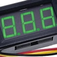 thumbnail image 2 of Herramienta de instrumento de 0,56 pulgadas, medidor de voltaje de 2 cables, CC 5-120 V (verde), 2 of 7