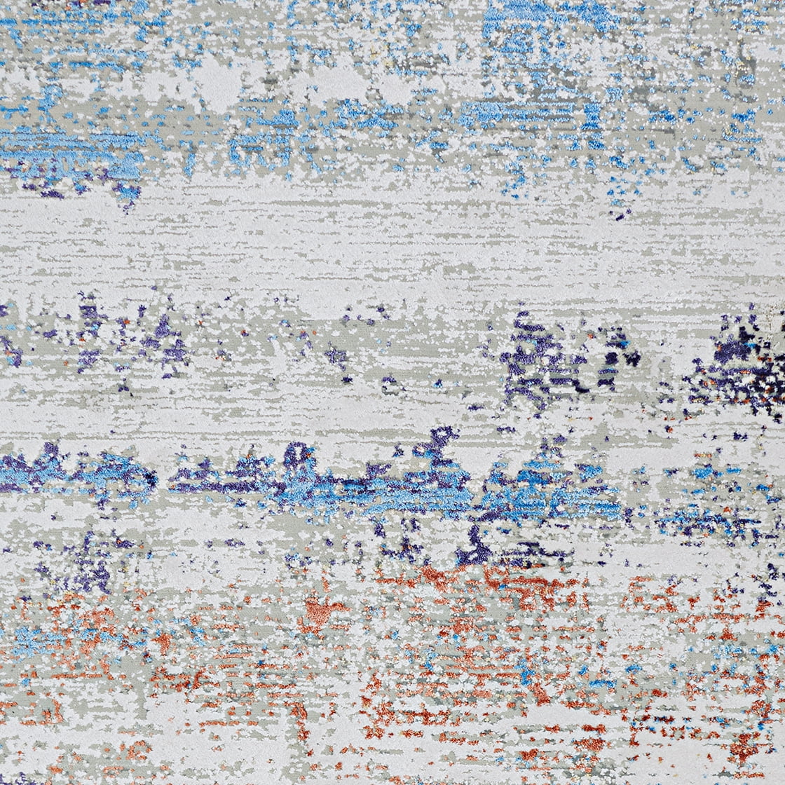 Couristan Vibrata Rythmic Multi-Pastels Runner Rug