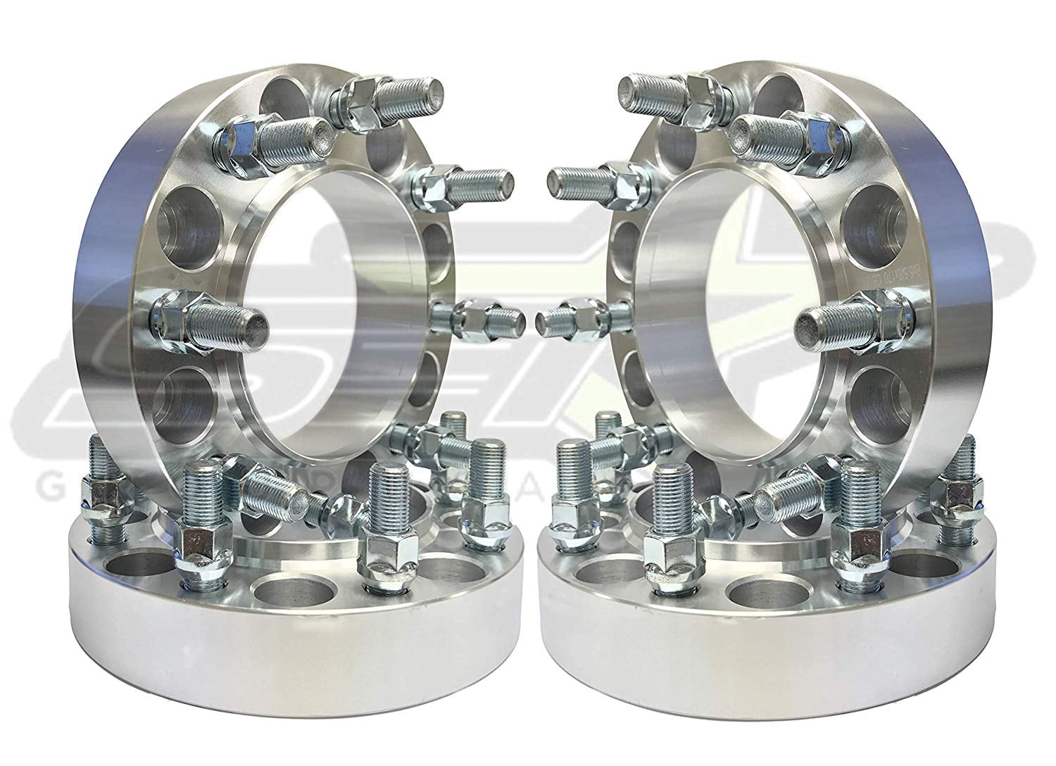 8x6.5 to 8x170 Hub Centric Wheel Adapters 1.5 Inch Thick 9/16 Studs