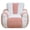 White+Pink, variant on Newest Heart-Shaped Backrest Bean Bag Chair,Teddy Fabric with Color-Block, Comfy Lazy Sofa for Adults, White+Pink